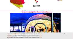 Desktop Screenshot of pascon-sa.com